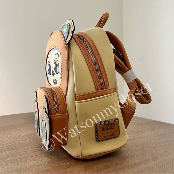 Loungefly x Star Wars Ewok Backpack & Wallet - Picture 9 of 10